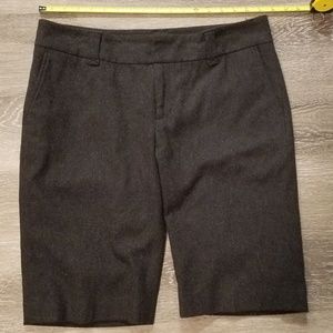 Banana Republic Womens Ryan Fit Wool Shorts